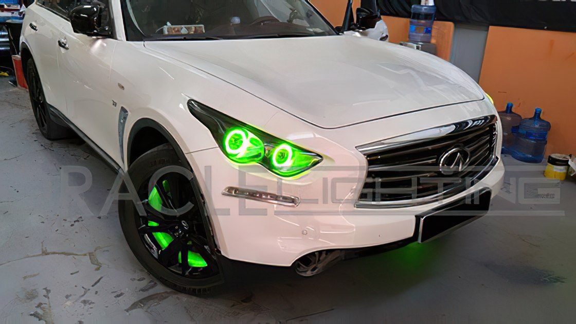 2393-504 - Infiniti QX70 2009-2015 ORACLE ColorSHIFT Halo Kit